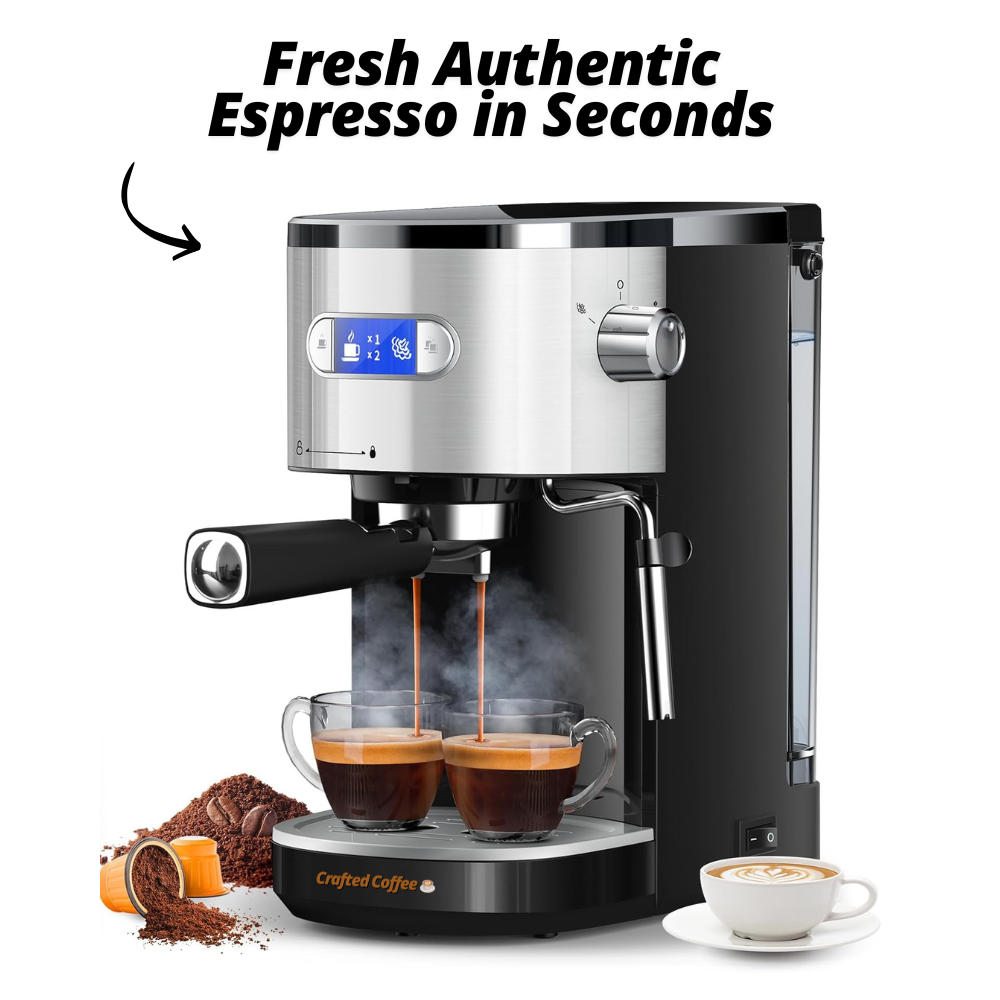 Espresso Machine with Milk Frother™
