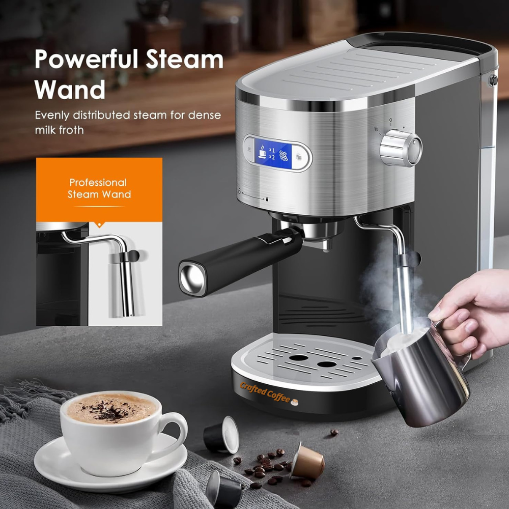 Espresso Machine with Milk Frother™