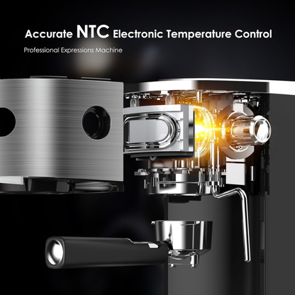 Espresso Machine with Milk Frother™